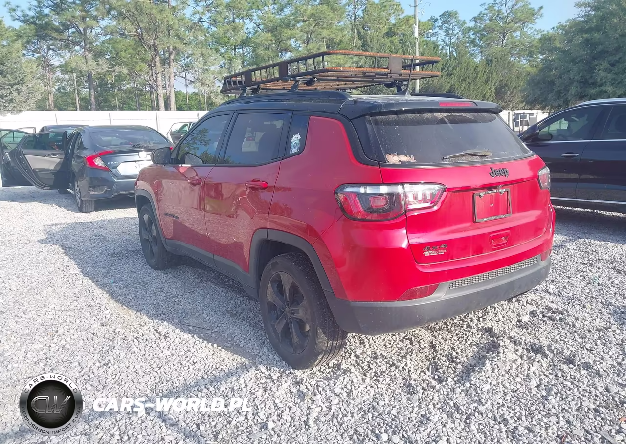 2021 Jeep Compass Altitude 4X4 VIN:3C4NJDBB2MT603470 - 3