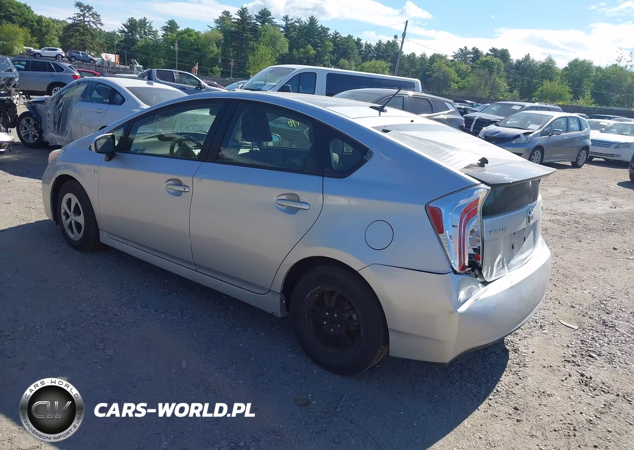 2012 Toyota Prius Three VIN:JTDKN3DU7C5444184 - 3
