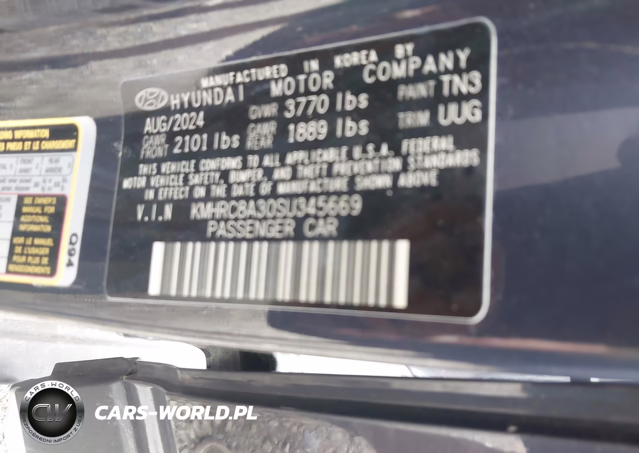 2025 Hyundai Venue Limited VIN:KMHRC8A30SU345669 - 9