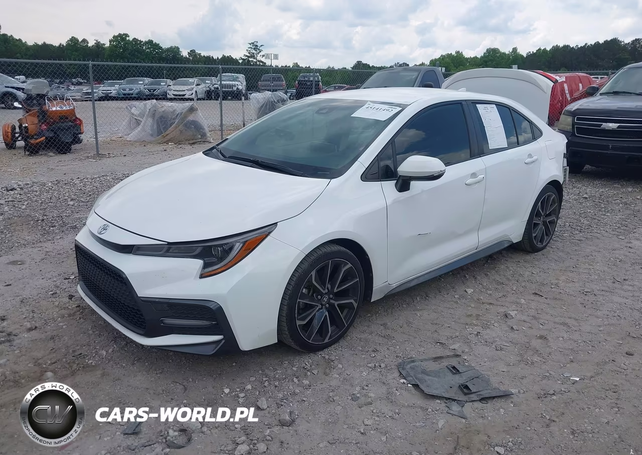 2020 Toyota Corolla Se VIN:JTDS4RCE3LJ029192 - 2