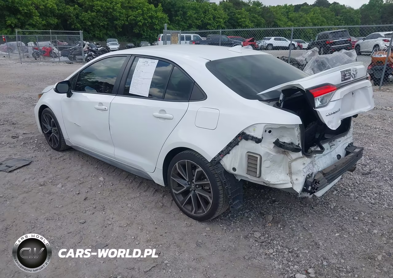 2020 Toyota Corolla Se VIN:JTDS4RCE3LJ029192 - 3