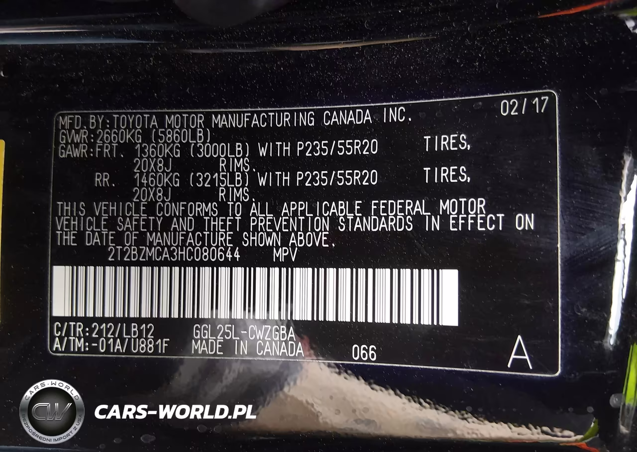 2017 Lexus Rx 350 VIN:2T2BZMCA3HC080644 - 9