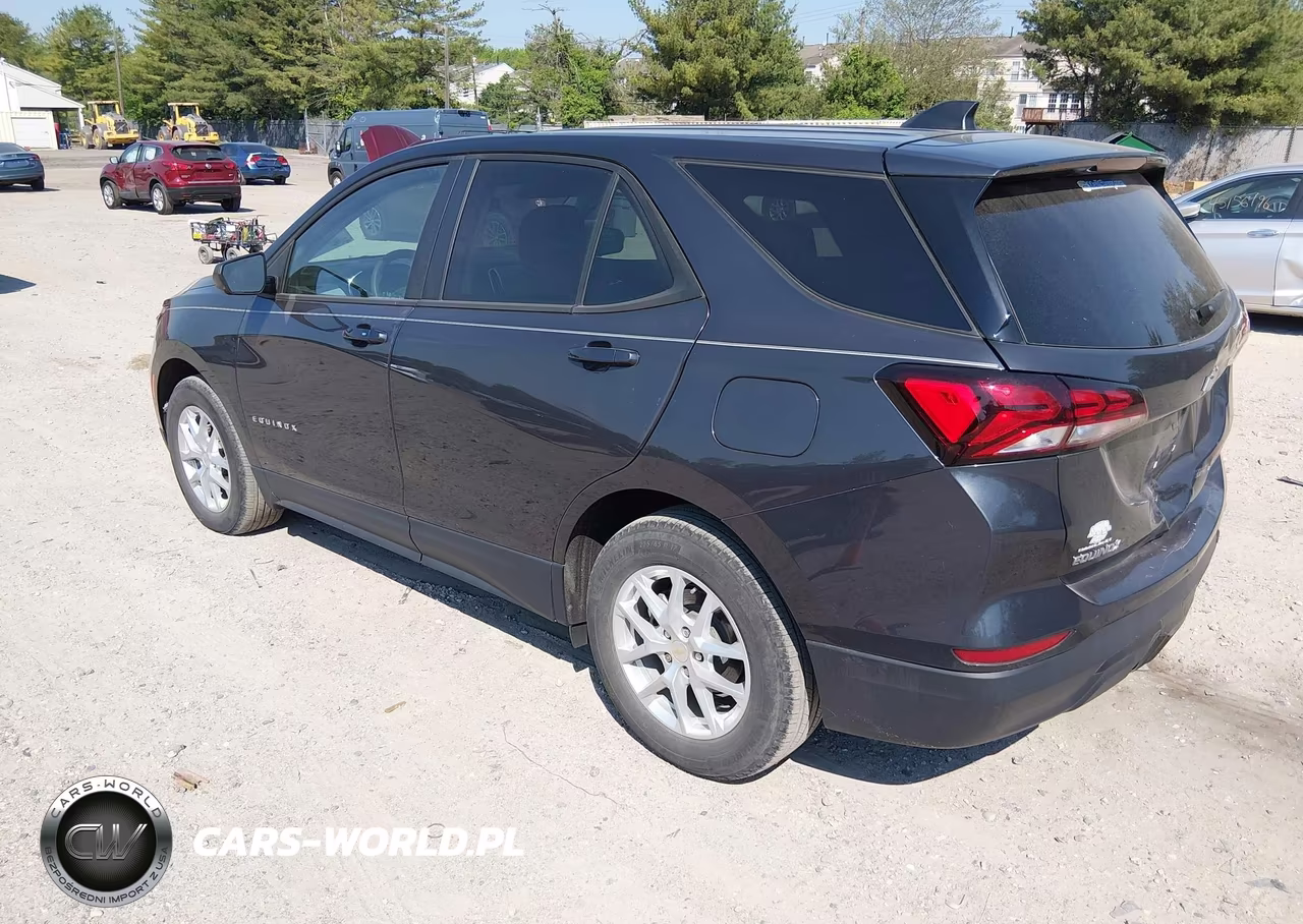 2022 Chevrolet Equinox Fwd Ls VIN:3GNAXHEV5NS243295 - 3