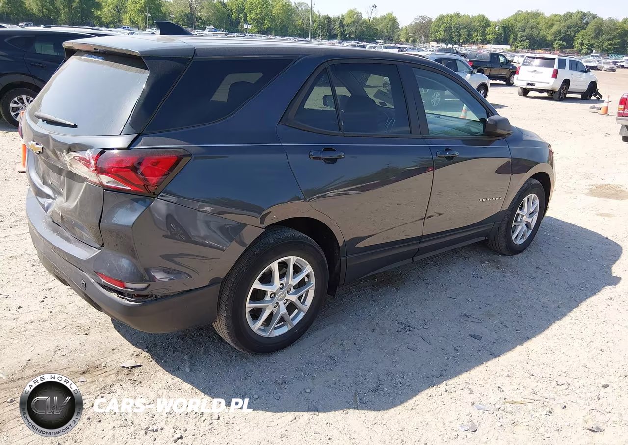 2022 Chevrolet Equinox Fwd Ls VIN:3GNAXHEV5NS243295 - 4