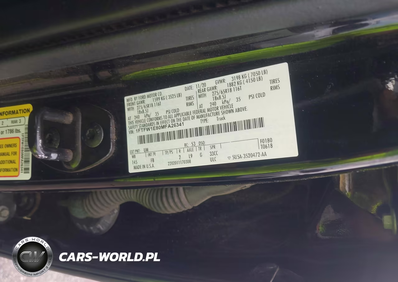 2021 Ford F-150 Xlt VIN:1FTFW1E80MFA26341 - 9