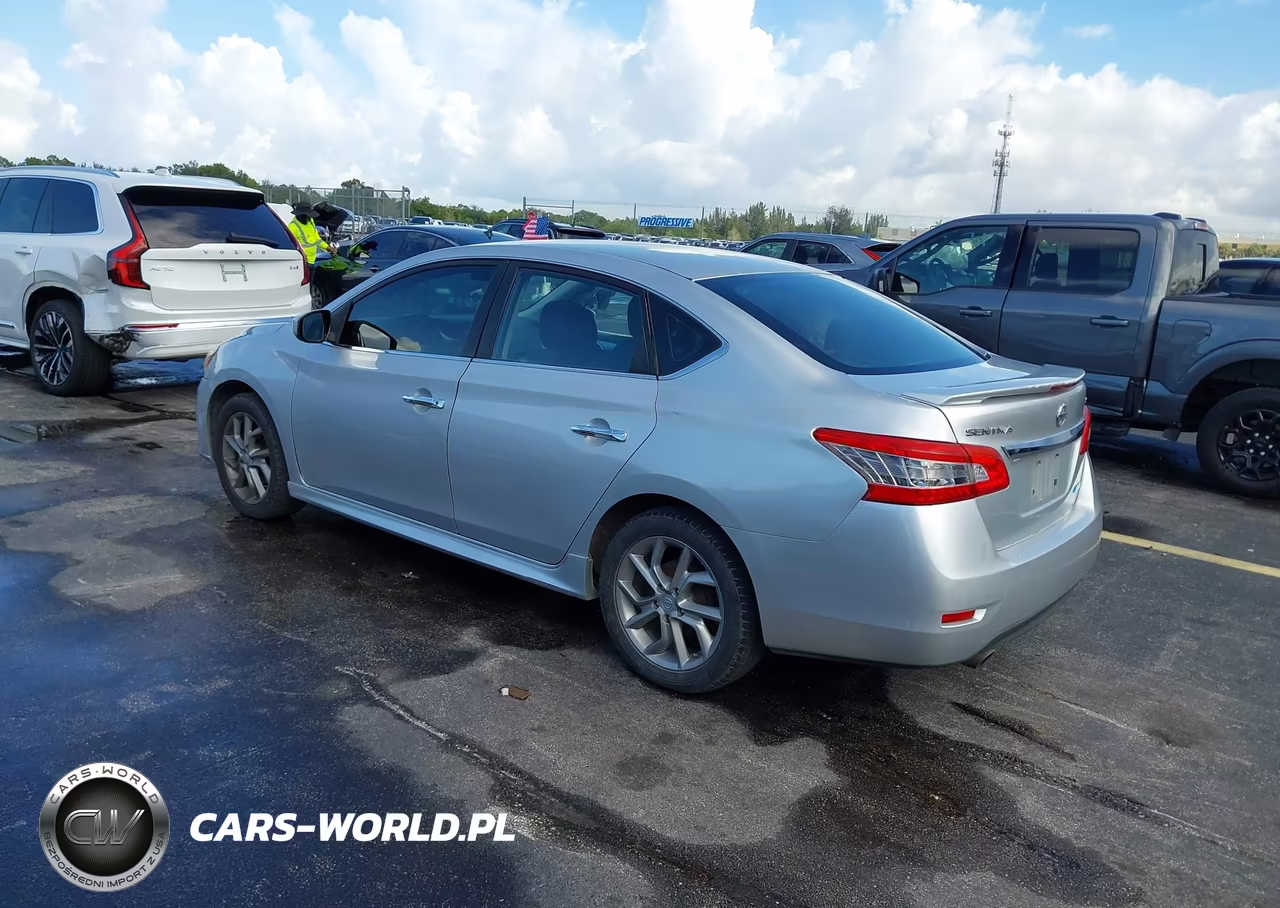2014 Nissan Sentra Sr VIN:3N1AB7AP6EY241676 - 3