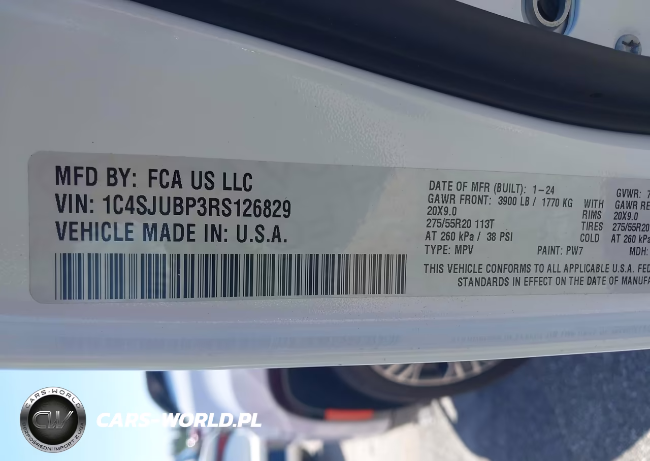 2024 Jeep Wagoneer Series Ii 4X2 VIN:1C4SJUBP3RS126829 - 9