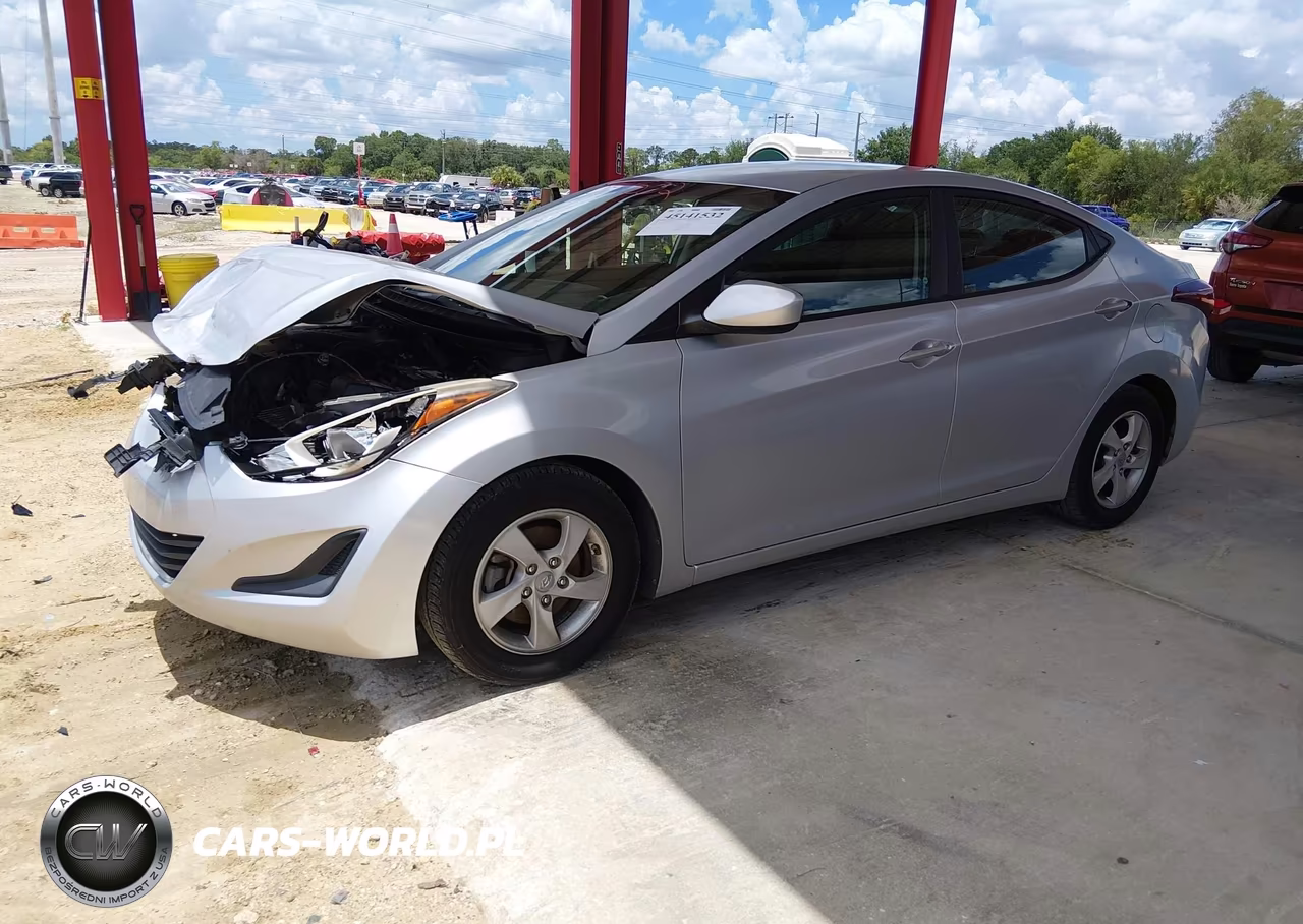 2015 Hyundai Elantra Se VIN:KMHDH4AE5FU328846 - 2