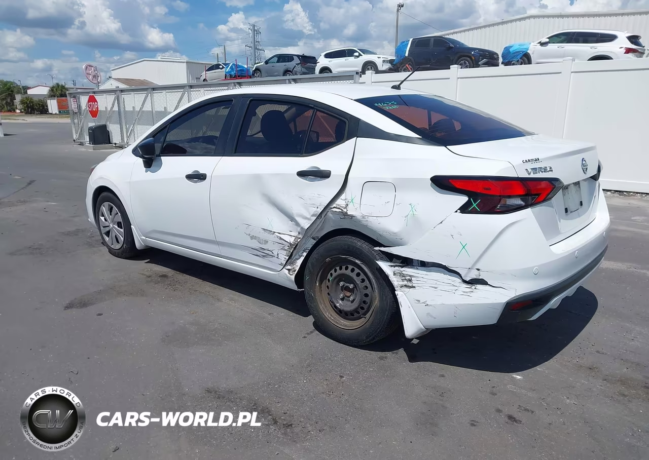 2020 Nissan Versa S Xtronic Cvt VIN:3N1CN8DV5LL916301 - 3
