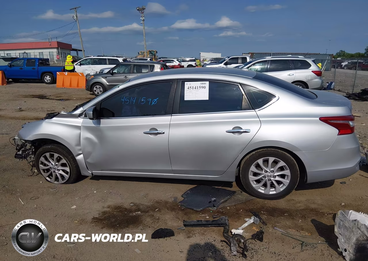 2019 Nissan Sentra Sv VIN:3N1AB7AP3KY435657 - 14