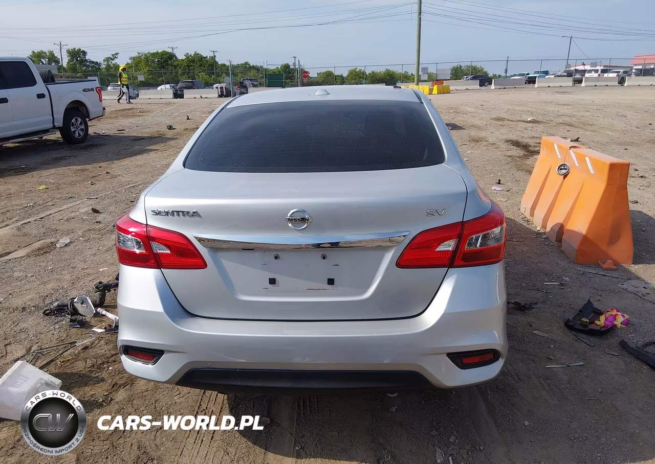 2019 Nissan Sentra Sv VIN:3N1AB7AP3KY435657 - 16