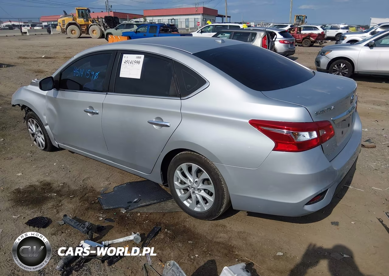 2019 Nissan Sentra Sv VIN:3N1AB7AP3KY435657 - 3