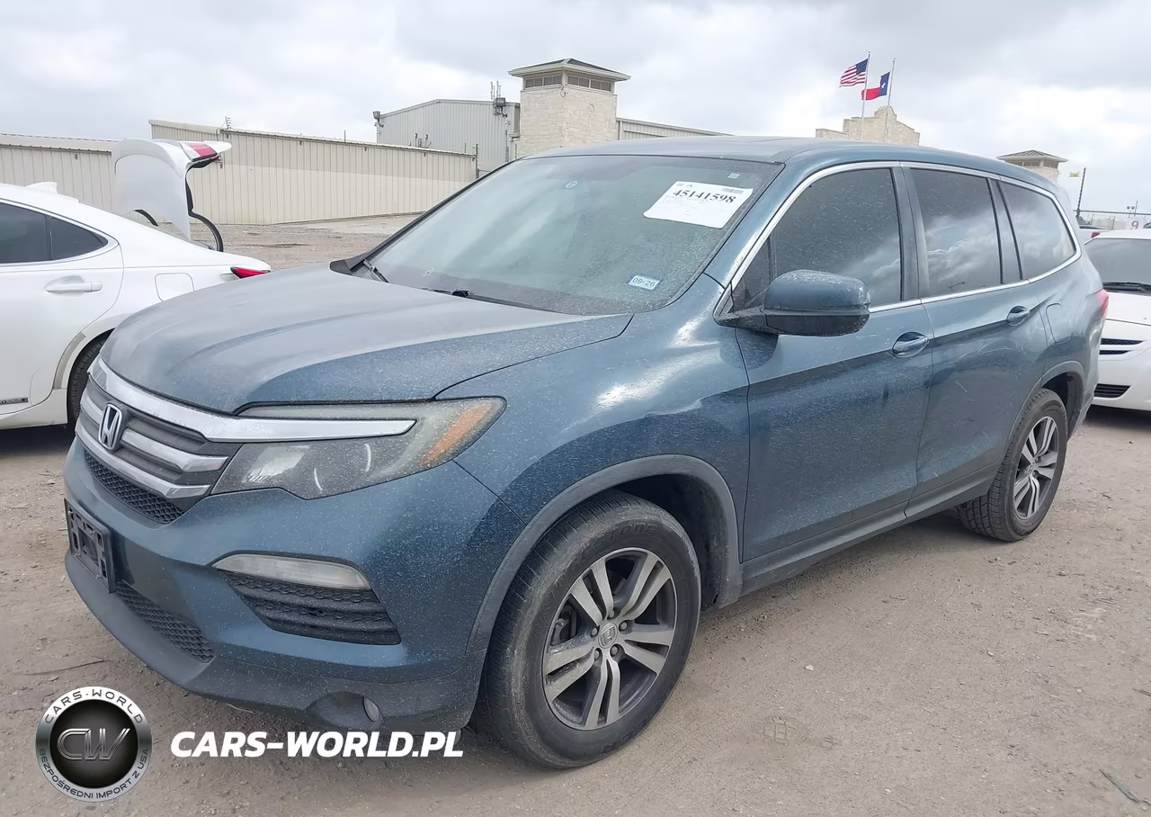 2017 Honda Pilot Ex-L VIN:5FNYF5H58HB043206 - 2