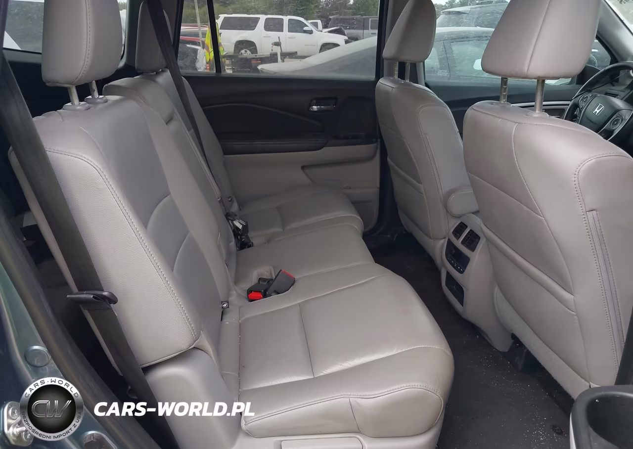 2017 Honda Pilot Ex-L VIN:5FNYF5H58HB043206 - 8