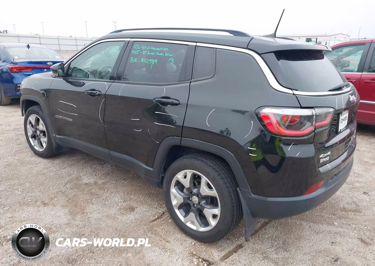2018 Jeep Compass Limited 4X4 VIN:3C4NJDCB4JT341168 - 3