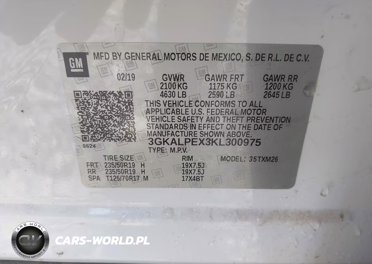 2019 GMC Terrain Slt VIN:3GKALPEX3KL300975 - 9