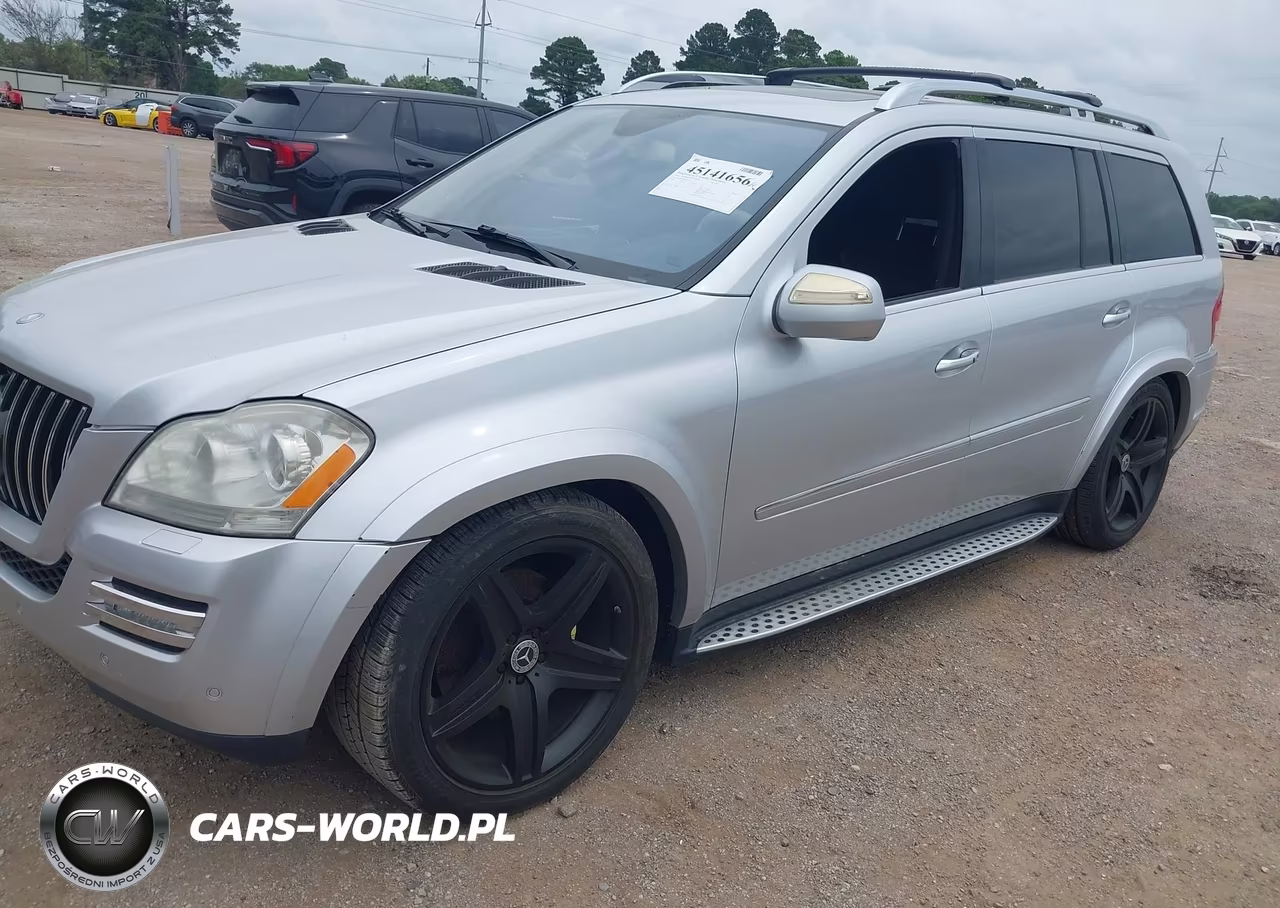 2010 Mercedes-Benz Gl 550 4Matic VIN:4JGBF8GE6AA622116 - 2