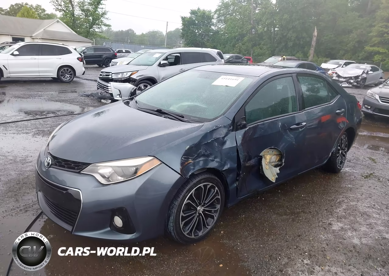 2015 Toyota Corolla S Premium VIN:2T1BURHE2FC383097 - 2