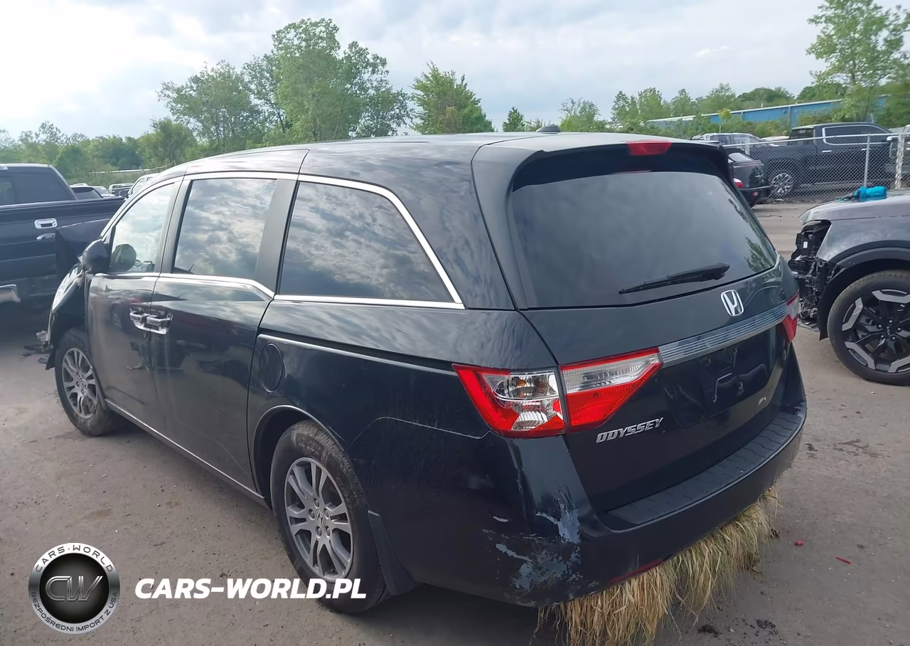 2011 Honda Odyssey Ex-L VIN:5FNRL5H62BB069183 - 3