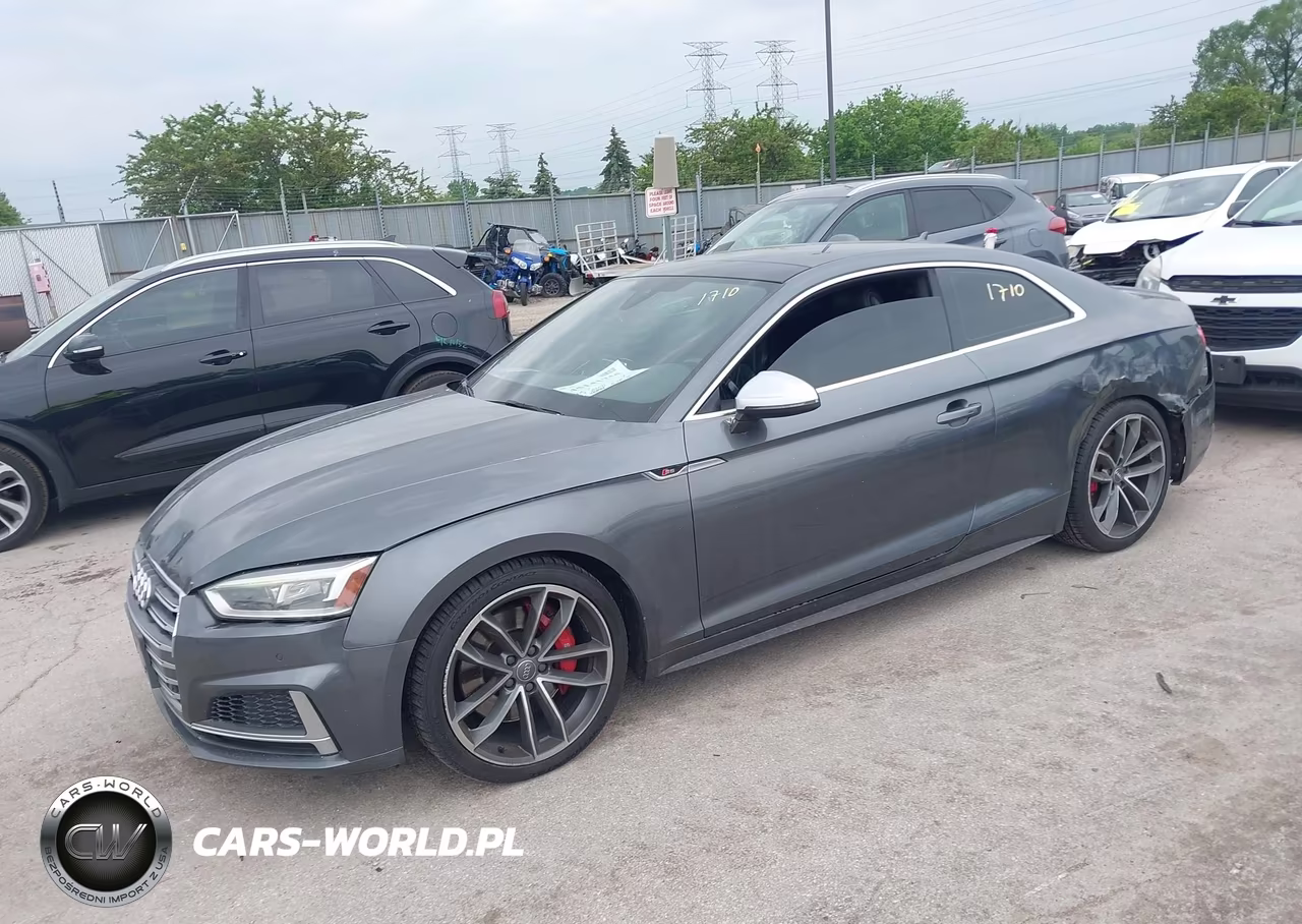 2018 Audi S5 3.0T Premium Plus VIN:WAUP4AF55JA001990 - 2
