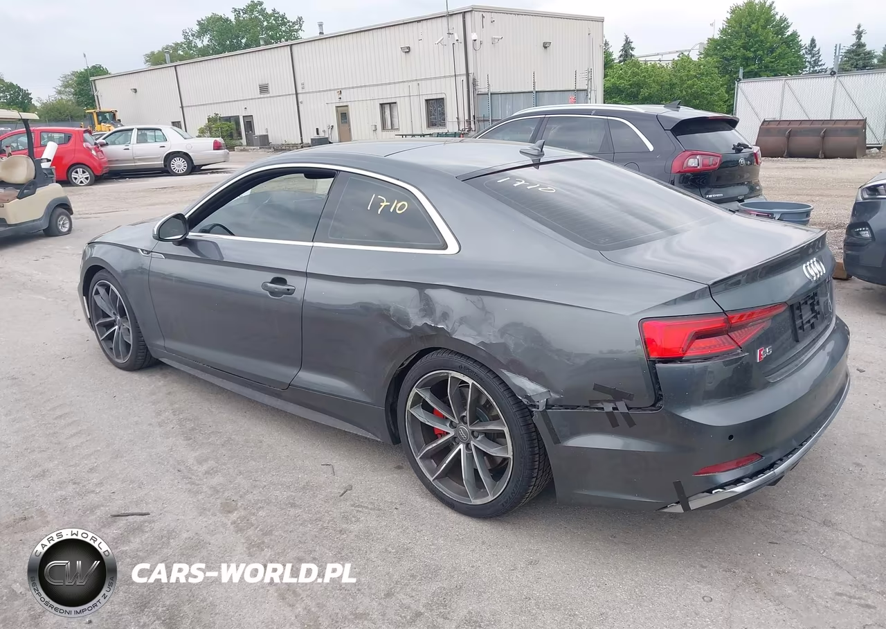 2018 Audi S5 3.0T Premium Plus VIN:WAUP4AF55JA001990 - 3