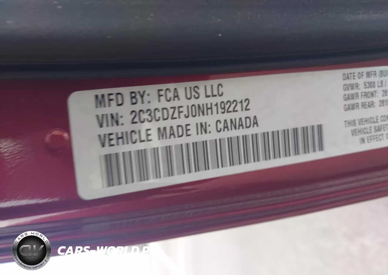2022 Dodge Challenger R-T Scat Pack VIN:2C3CDZFJ0NH192212 - 9
