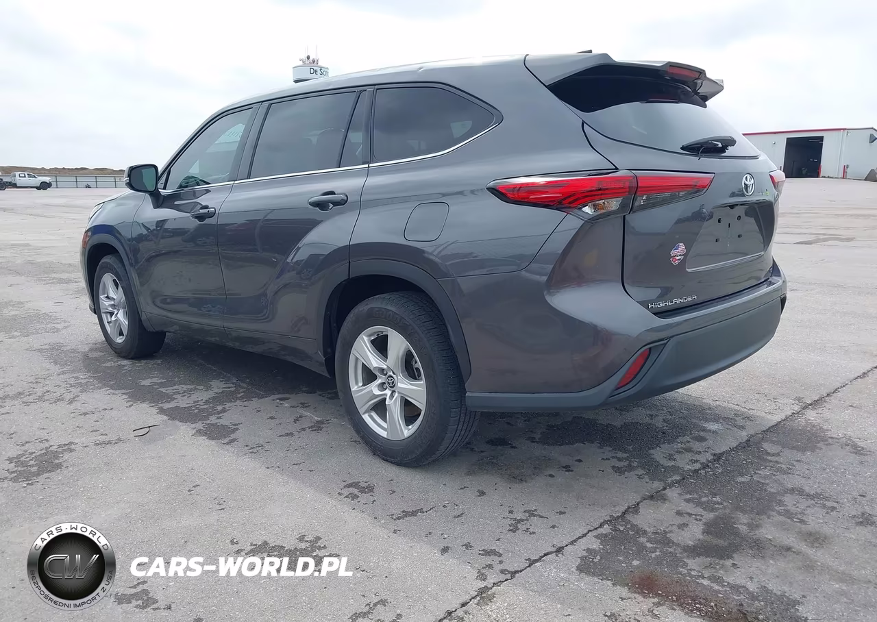 2022 Toyota Highlander Le VIN:5TDZZRAH3NS115282 - 3