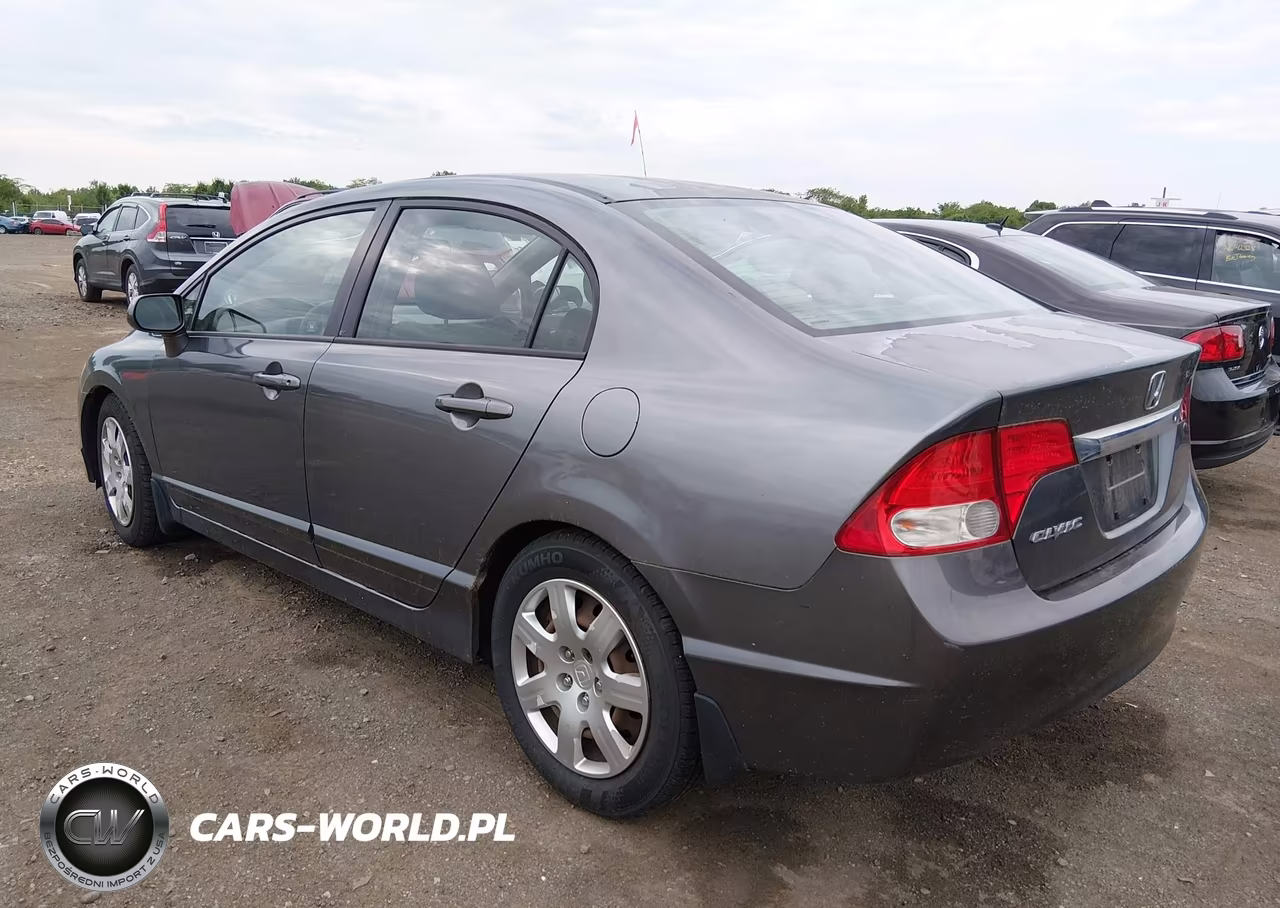 2010 Honda Civic Lx VIN:2HGFA1F59AH534869 - 3