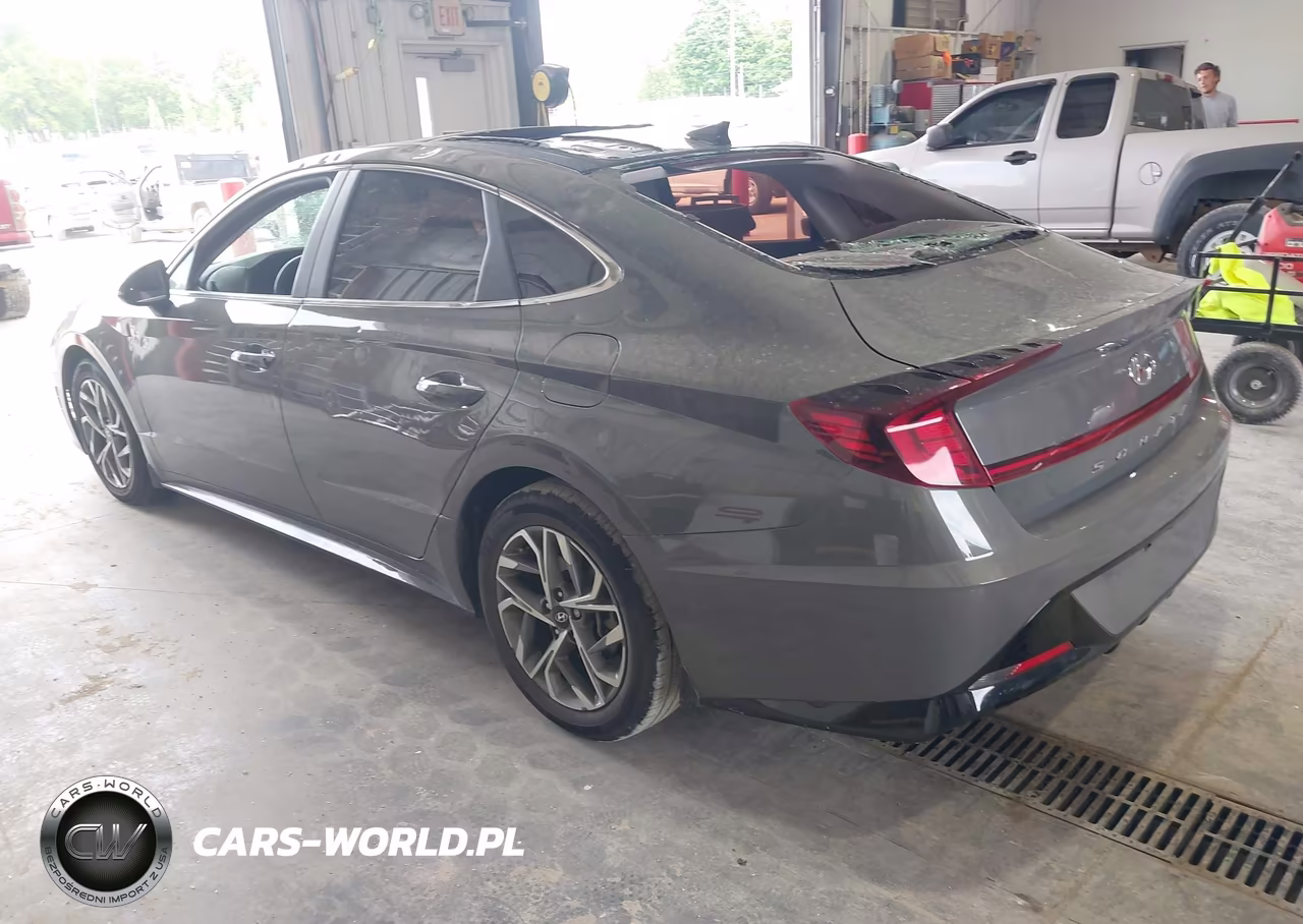 2022 Hyundai Sonata Sel VIN:KMHL14JA4NA205665 - 3