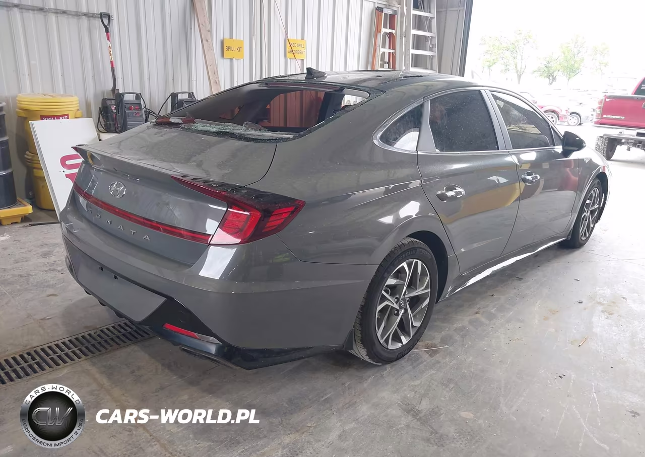 2022 Hyundai Sonata Sel VIN:KMHL14JA4NA205665 - 4