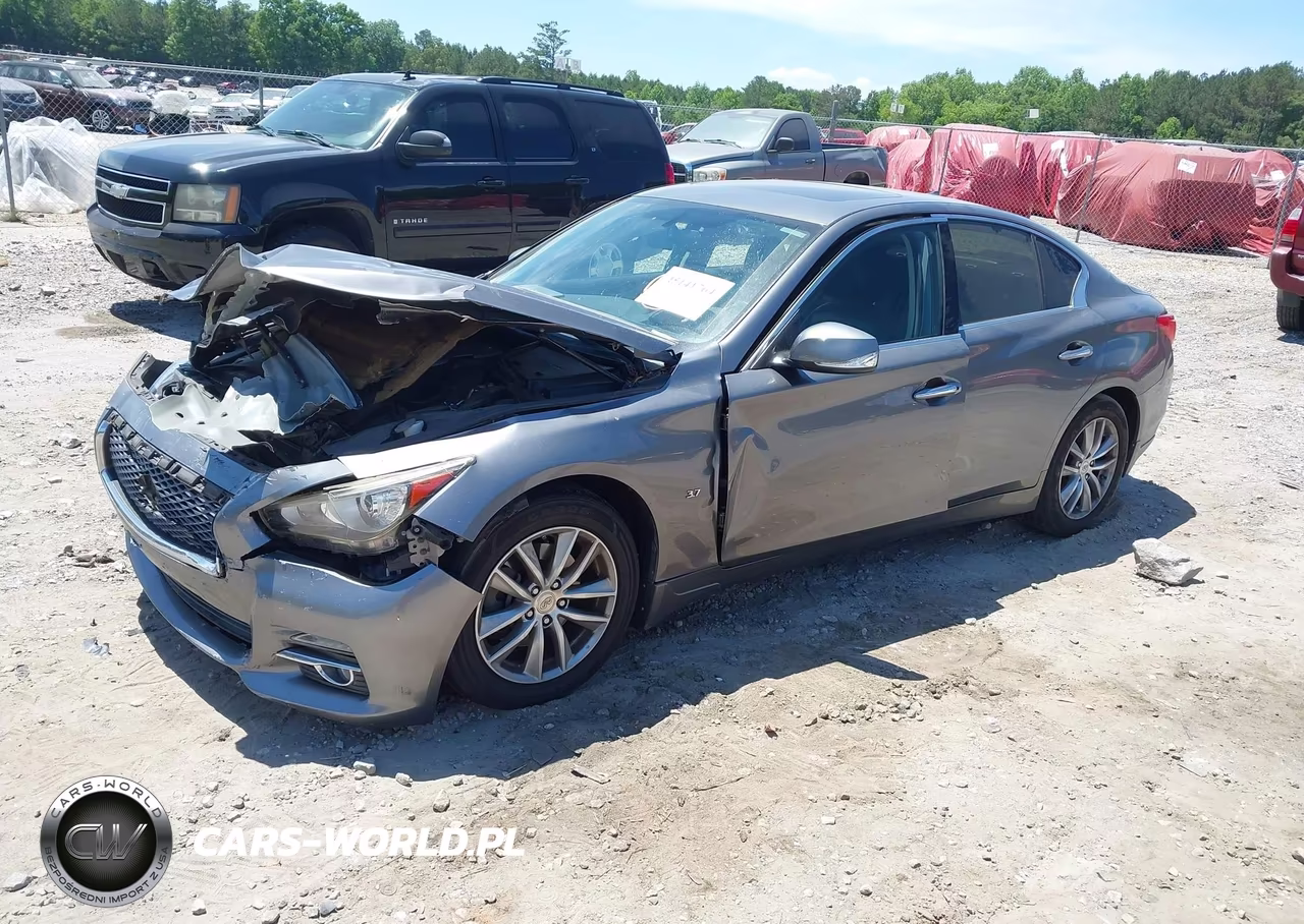 2014 Infiniti Q50 Premium VIN:JN1BV7AR9EM701669 - 2
