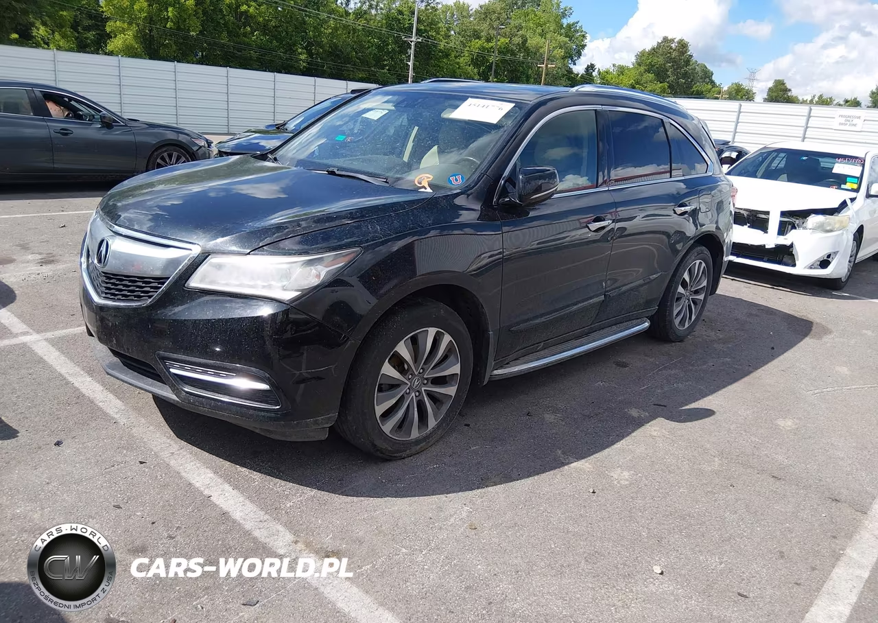 2014 Acura Mdx Technology Pkg W-Entertainment Pkg VIN:5FRYD3H60EB015591 - 2