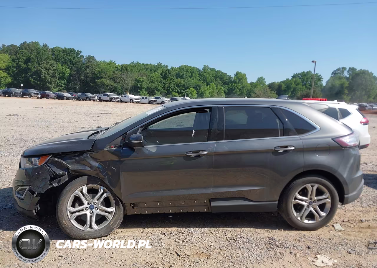 2017 Ford Edge Titanium VIN:2FMPK3K92HBB18613 - 14