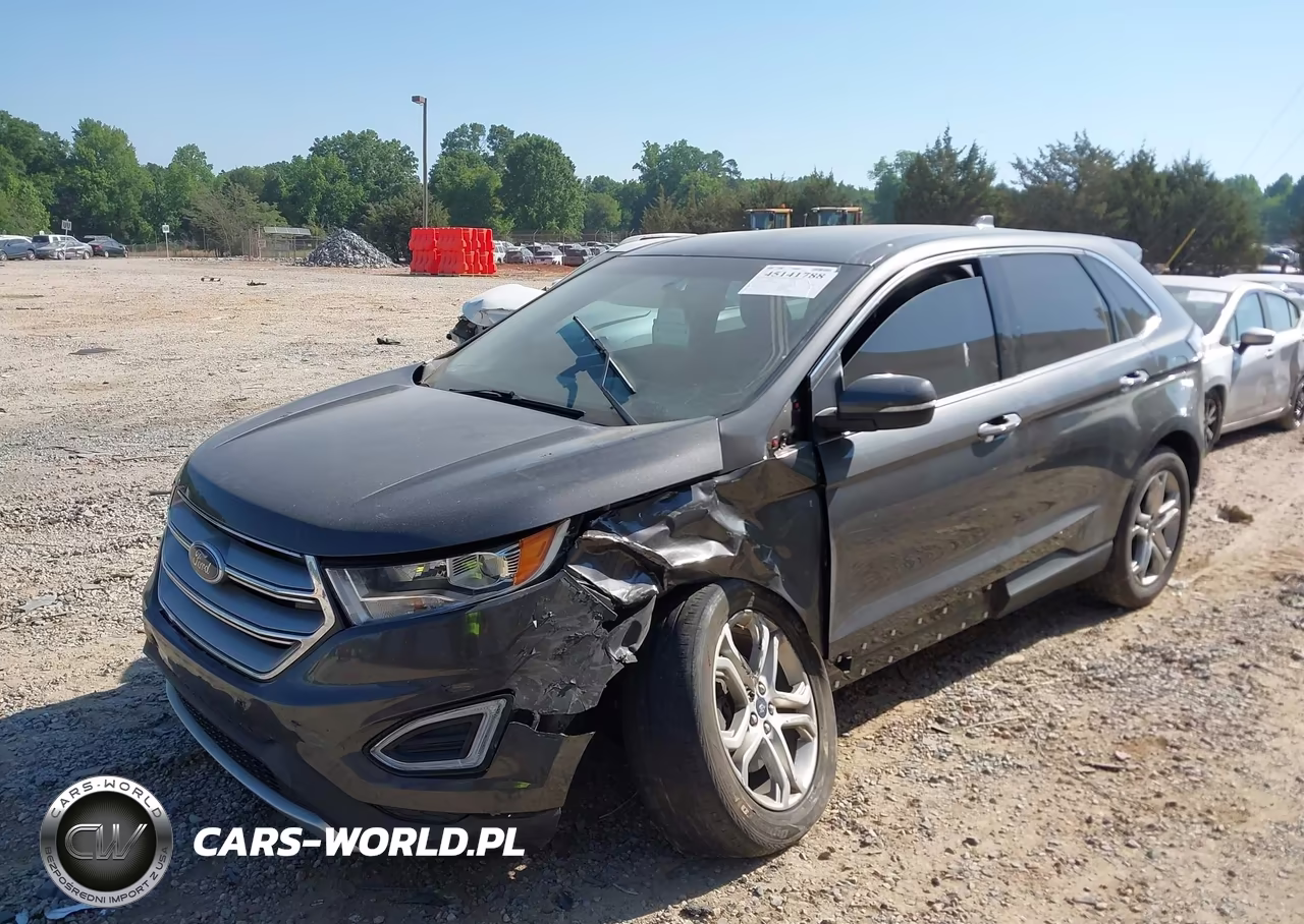 2017 Ford Edge Titanium VIN:2FMPK3K92HBB18613 - 2