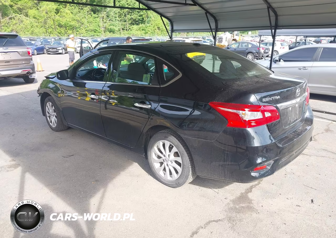 2019 Nissan Sentra Sv VIN:3N1AB7AP0KY291386 - 3