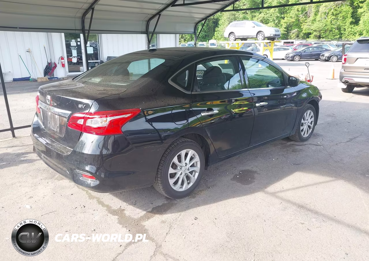2019 Nissan Sentra Sv VIN:3N1AB7AP0KY291386 - 4