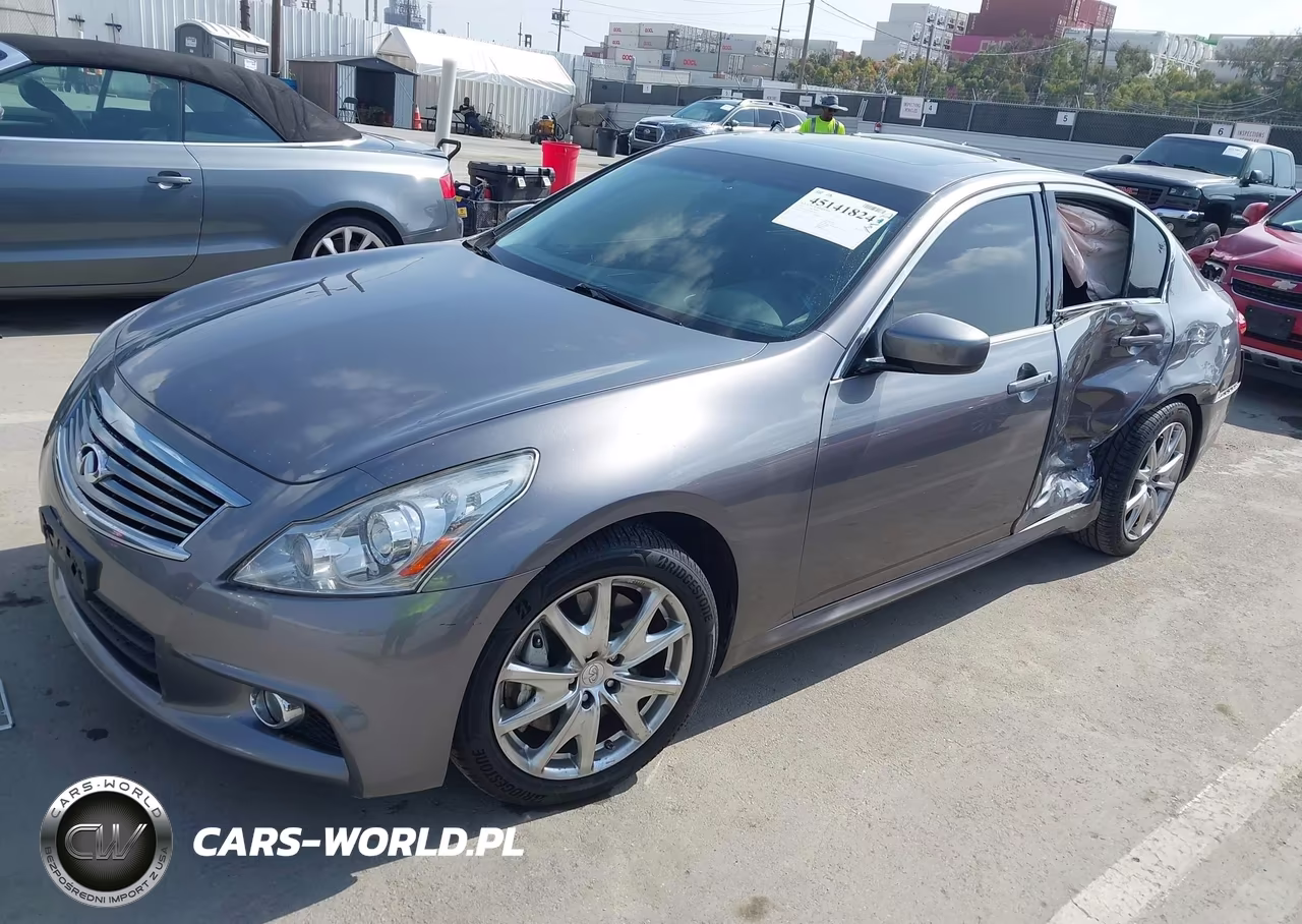 2012 Infiniti G37 Journey VIN:JN1CV6AP6CM628738 - 2