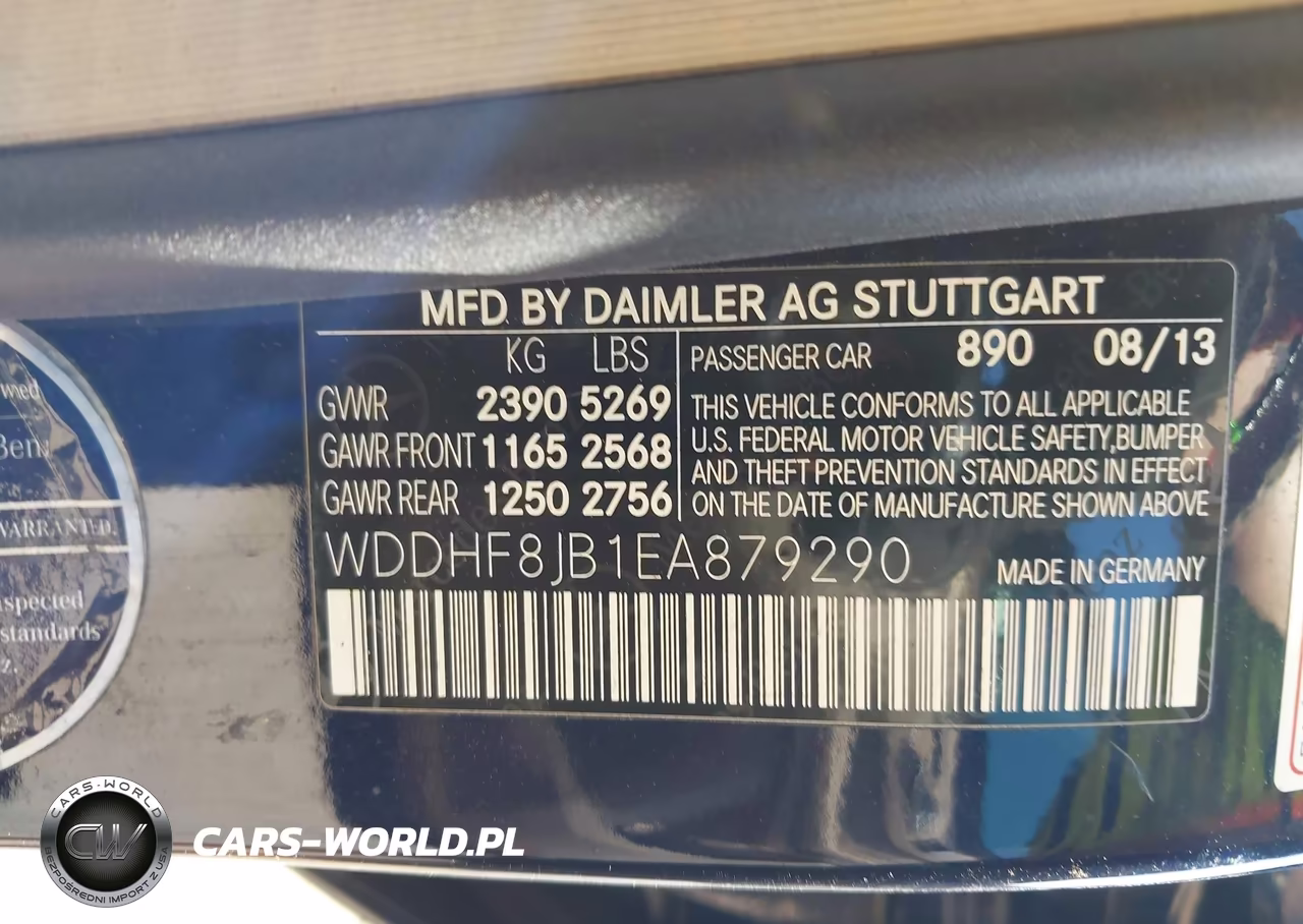 2014 Mercedes-Benz E 350 4Matic VIN:WDDHF8JB1EA879290 - 9