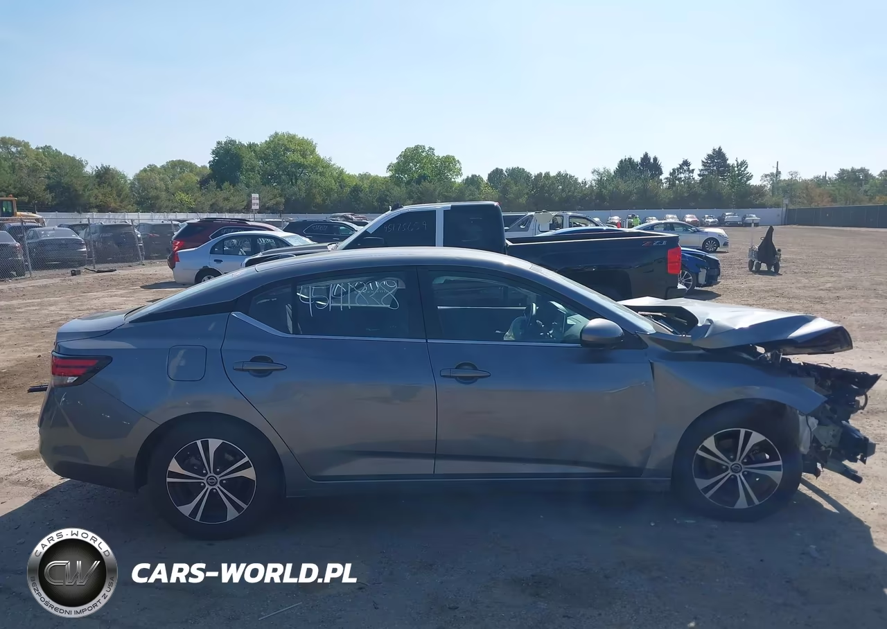 2021 Nissan Sentra Sv Xtronic Cvt VIN:3N1AB8CV9MY318721 - 13