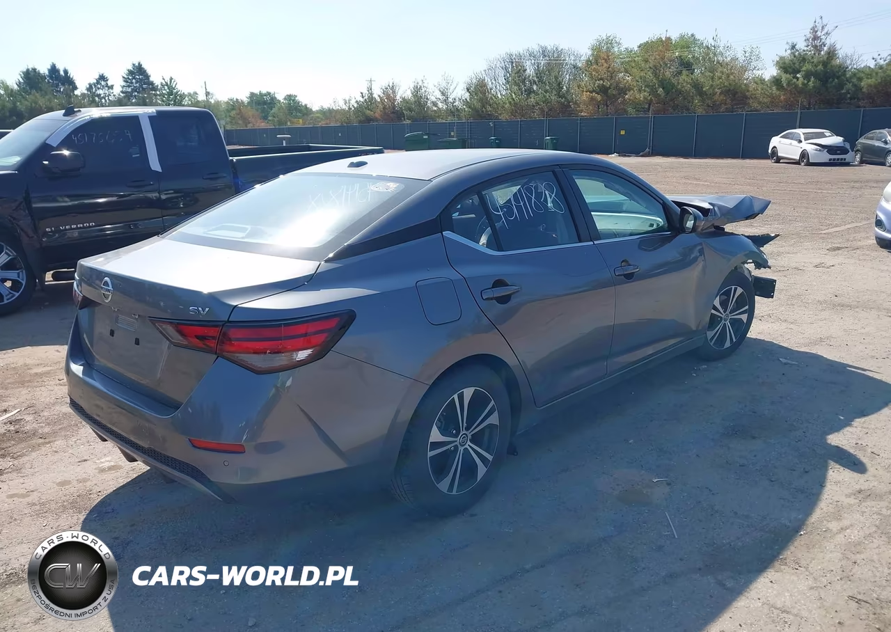 2021 Nissan Sentra Sv Xtronic Cvt VIN:3N1AB8CV9MY318721 - 4