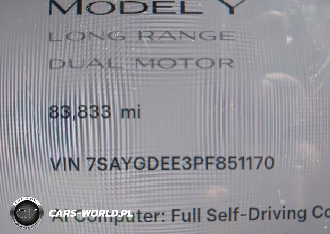2023 Tesla Model Y Awd-Long Range Dual Motor All-Wheel Drive VIN:7SAYGDEE3PF851170 - 15