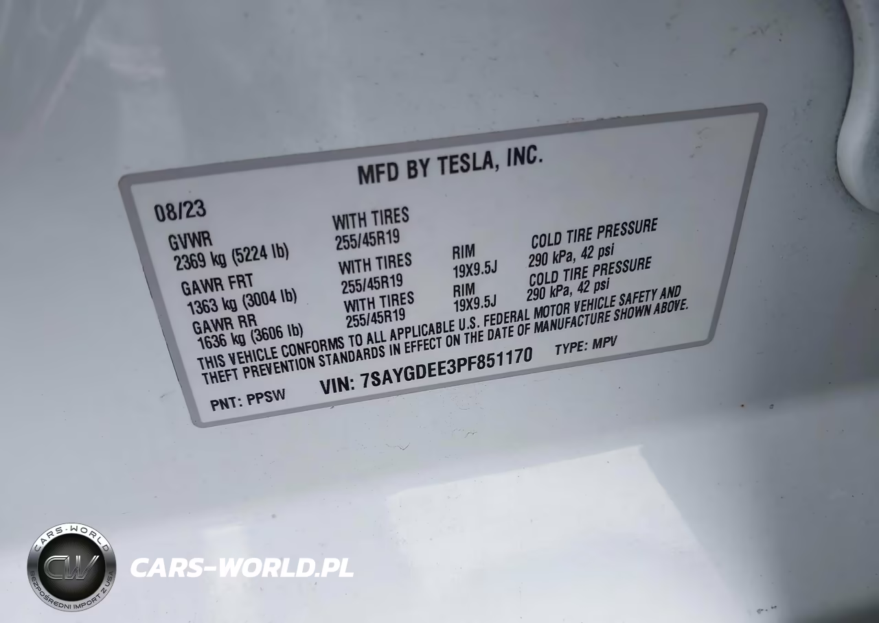 2023 Tesla Model Y Awd-Long Range Dual Motor All-Wheel Drive VIN:7SAYGDEE3PF851170 - 9