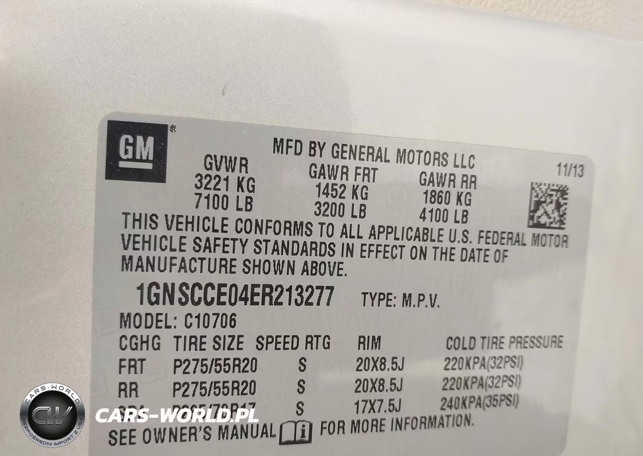 2014 Chevrolet Tahoe Ltz VIN:1GNSCCE04ER213277 - 9