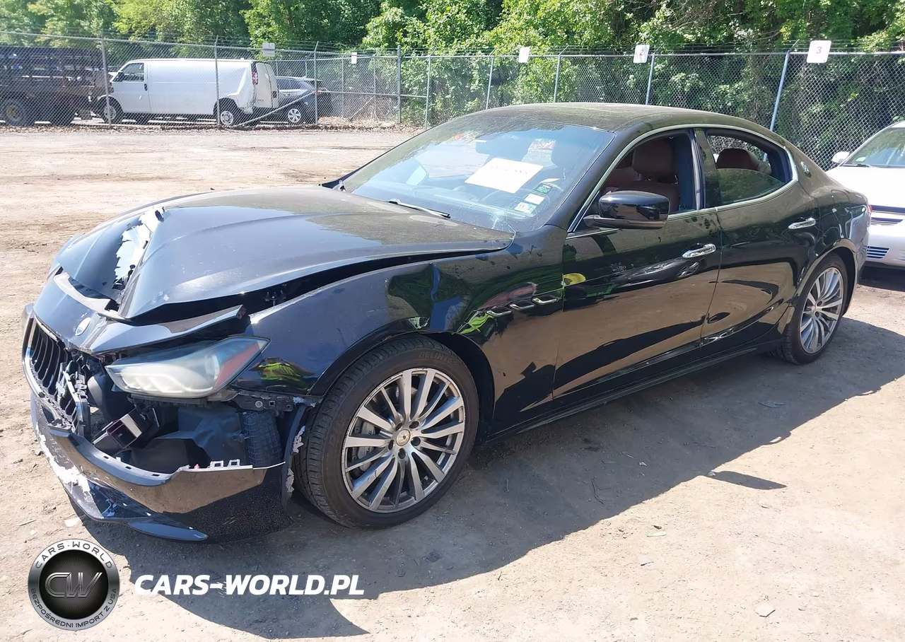 2016 Maserati Ghibli VIN:ZAM57XSA4G1188392 - 2