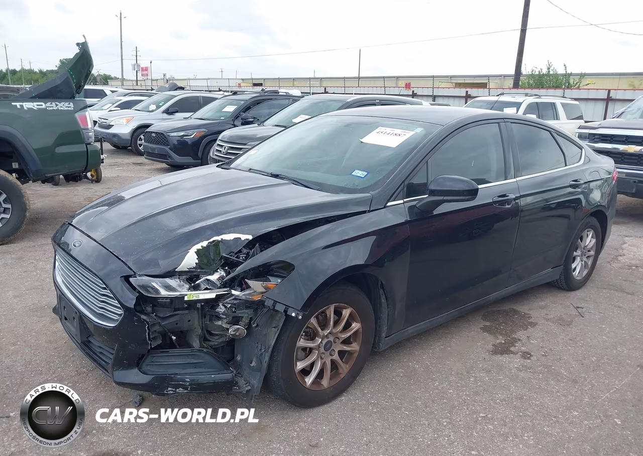 2016 Ford Fusion S VIN:3FA6P0G70GR376156 - 2
