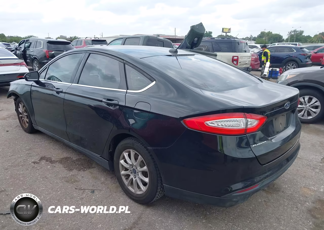 2016 Ford Fusion S VIN:3FA6P0G70GR376156 - 3