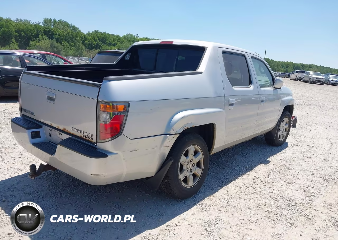 2006 Honda Ridgeline Rts VIN:2HJYK16476H554374 - 4