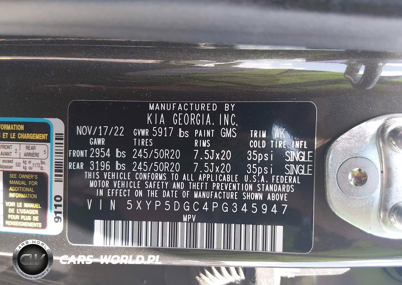 2023 Kia Telluride Sx Prestige VIN:5XYP5DGC4PG345947 - 7