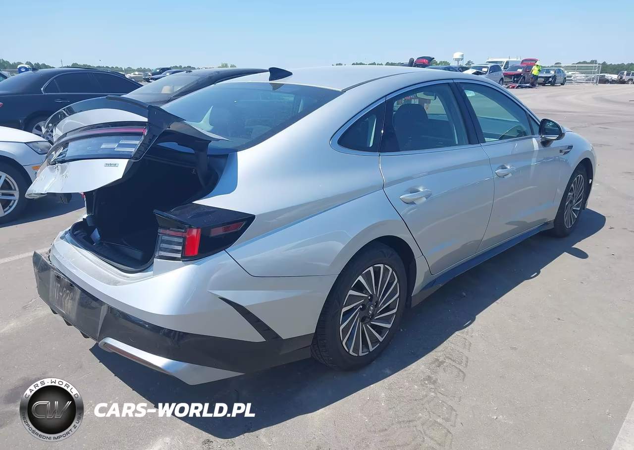 2024 Hyundai Sonata Hybrid Sel VIN:KMHL34JJ6RA099901 - 4
