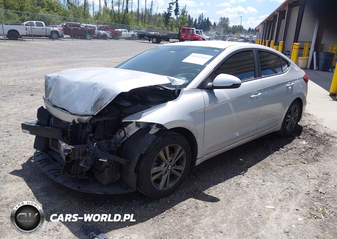 2018 Hyundai Elantra Sel VIN:5NPD84LF5JH317746 - 2